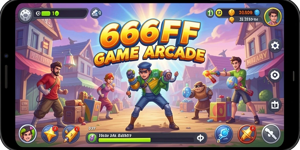 Gameplay seru 666FF dengan tantangan menantang.