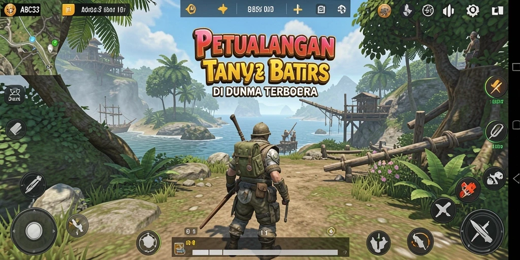 Gameplay dinamis di dunia terbuka ABC33 dengan grafis menawan.