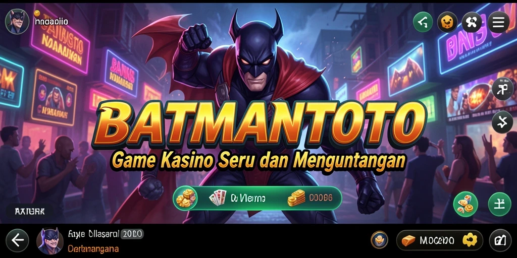 Tampilan menarik dari gameplay Kasino BATMANTOTO
