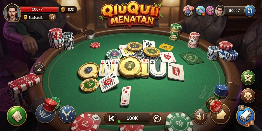 Tampilan gameplay seru dan kompetitif di C0077.
