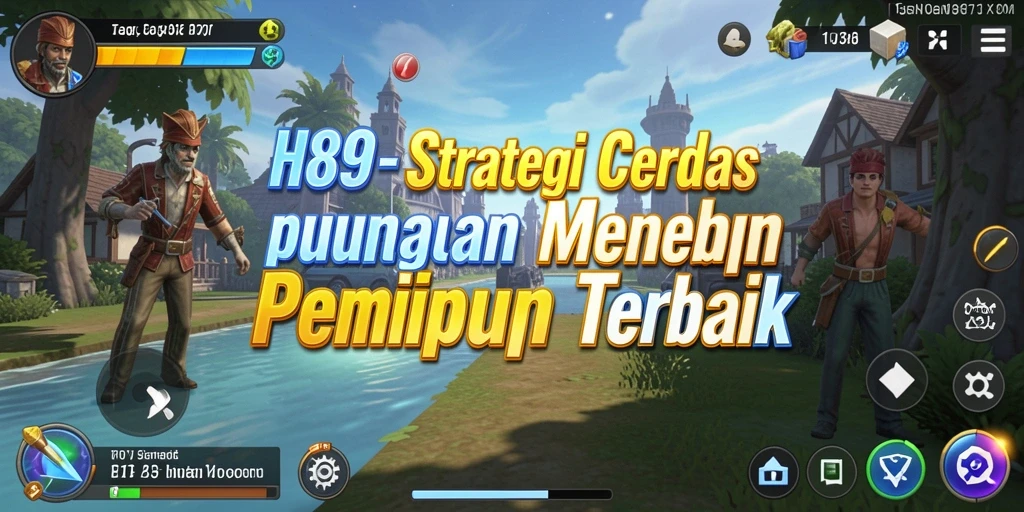 Tangkapan layar menampilkan aksi intens dalam game strategi H89.