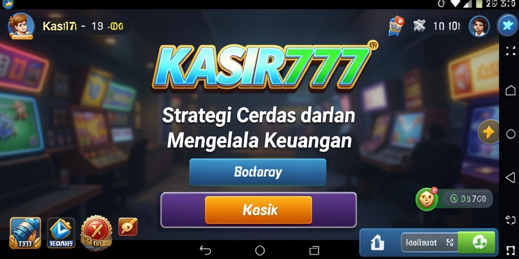Screenshot gameplay KASIR777 menampilkan strategi dalam pengelolaan keuangan.