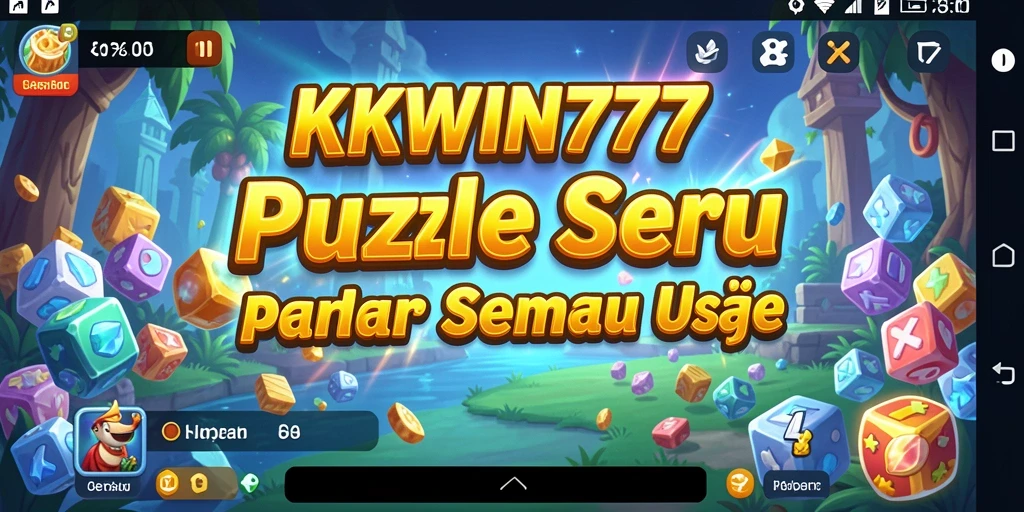 Tampilan gameplay menarik dari KKWIN777 yang menantang.