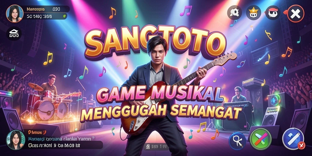 Gameplay menarik pada SANGTOTO dengan berbagai pilihan musik.