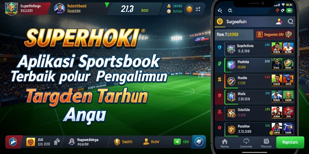 Screenshot utama SUPERHOKI menampilkan antarmuka taruhan yang interaktif.
