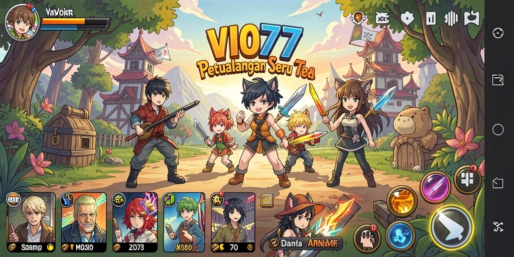 Tampilan gameplay VIO77 yang menarik dan penuh aksi.